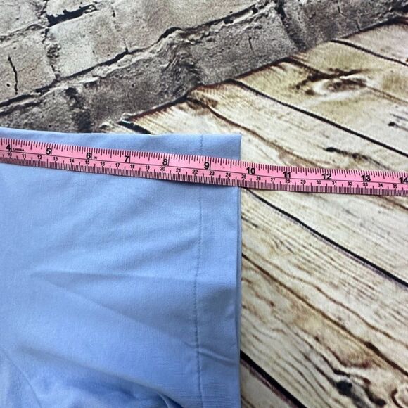 Polo Golf by Ralph Lauren Shirt Men's Sz.M Light Blue Polo 3 Button Collar - Picture 8 of 10